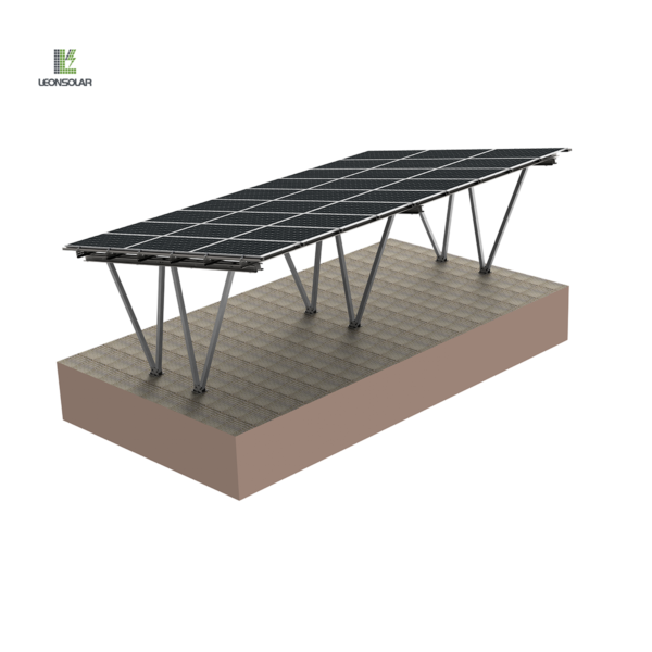 Carbon steel 4-column carport - Image 4