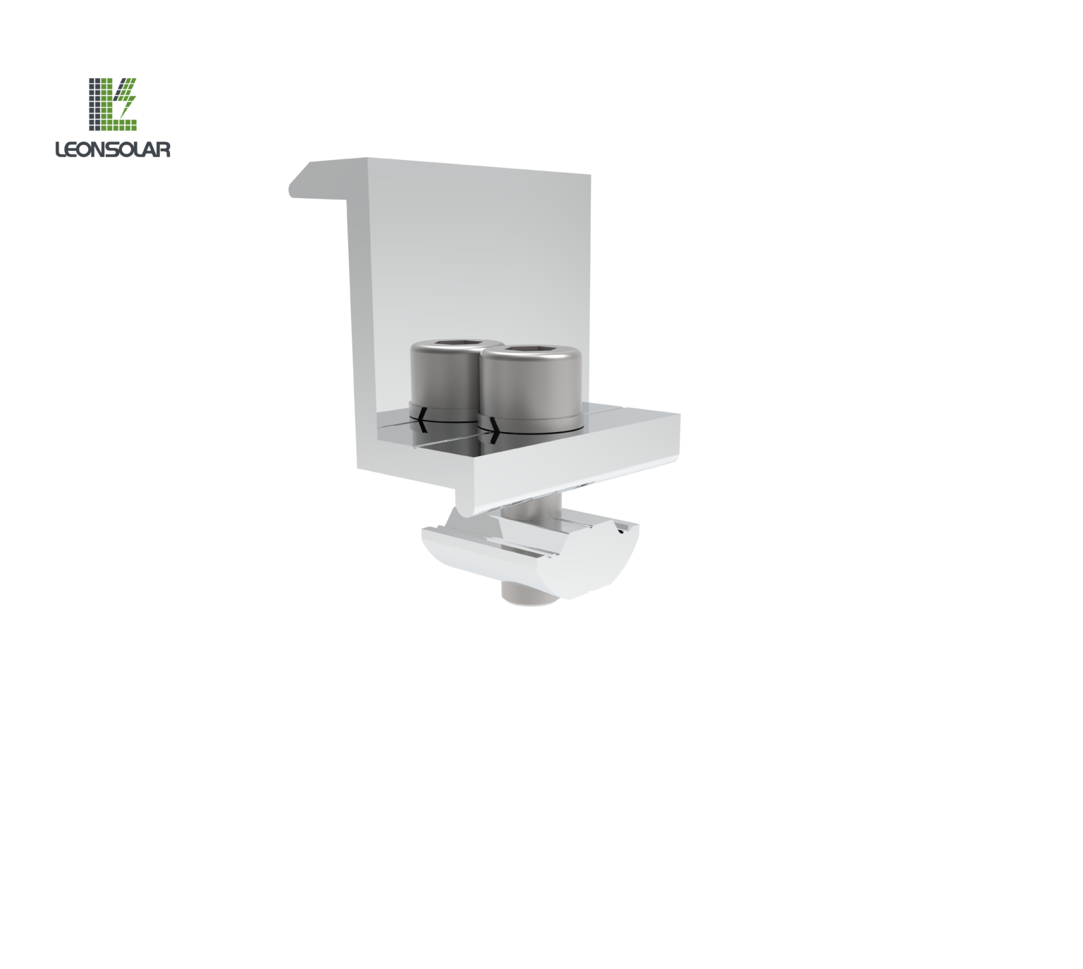 End clamp for roof solar mounting system