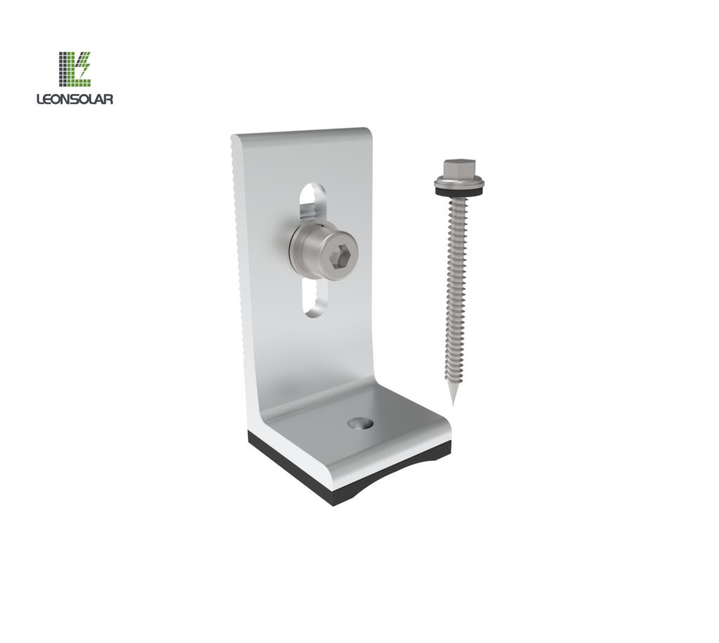 Solar Bracket Riser L-Bracket for Solar Mounting Systems