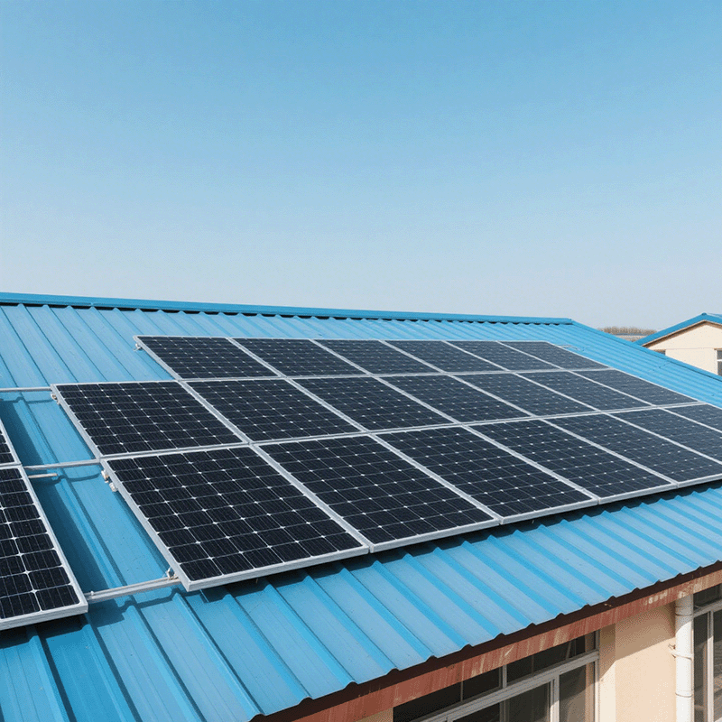 metal roof solar panel brackets