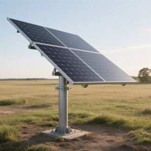 Ground Solar Pole Mounting Structures