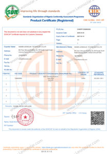 South Africa solar Mounting Structure Certification